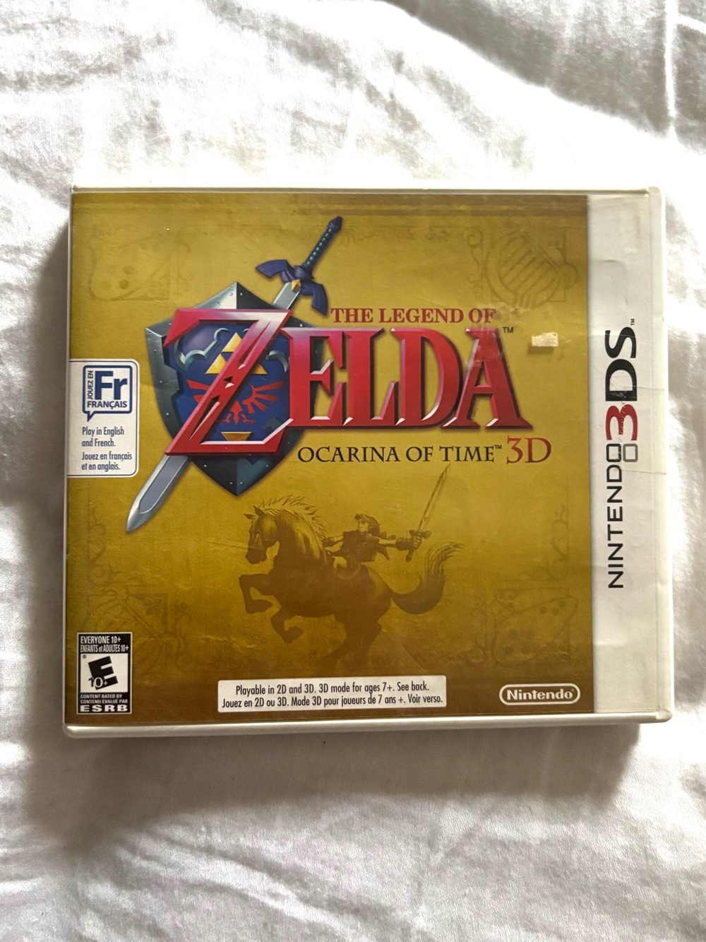 Nintendo Zelda Ocarina of Time 3DS Game